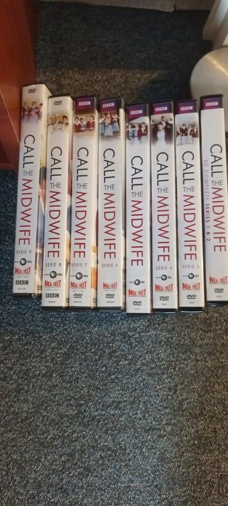 The Call the Midwife DVD Boxset - Seizoen 1 t/m 9, Cd's en Dvd's, Dvd's | Tv en Series, Ophalen of Verzenden, Zo goed als nieuw