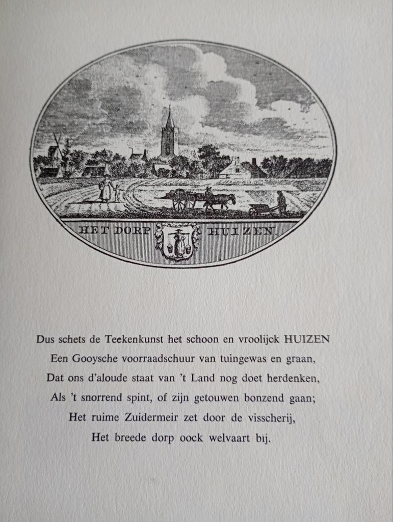 Het Dorp Huizen - Eerste Originele Druk, Ophalen of Verzenden, 20e eeuw of later, Gelezen, Onbekend