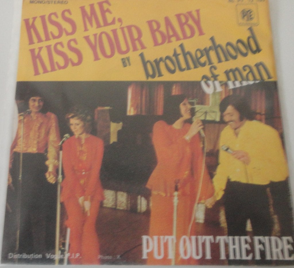 Brotherhood of Man > Kiss me Kiss you Baby, Ophalen of Verzenden, Gebruikt, 7 inch, Pop