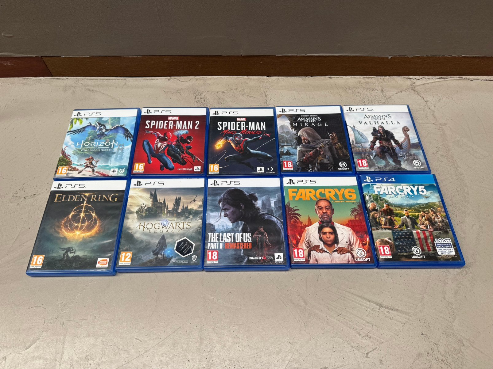 Games voor de Playstation 5 (zie omschrijving ), Spelcomputers en Games, Avontuur en Actie, 1 speler, Ophalen of Verzenden, Zo goed als nieuw
