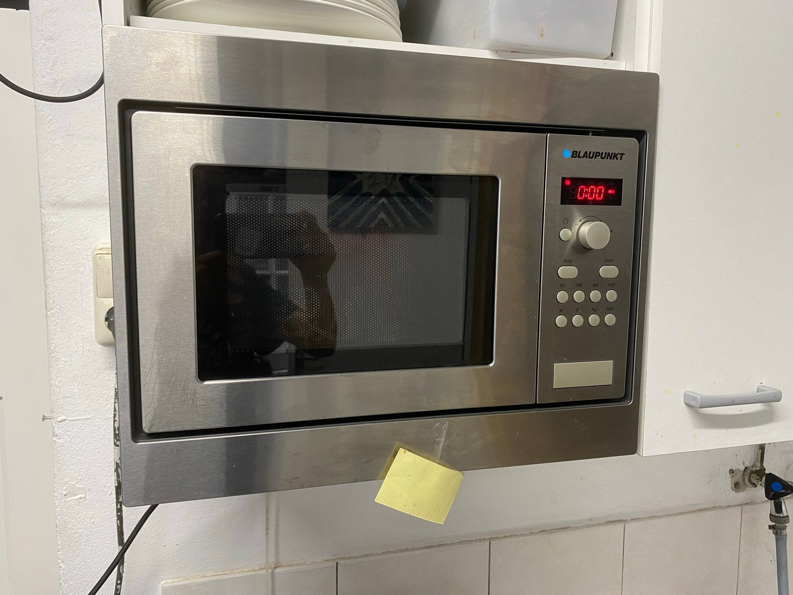Blaupunkt Inbouw Magnetron RVS - Nieuw in doos, Ophalen, Nieuw, Magnetron, Inbouw