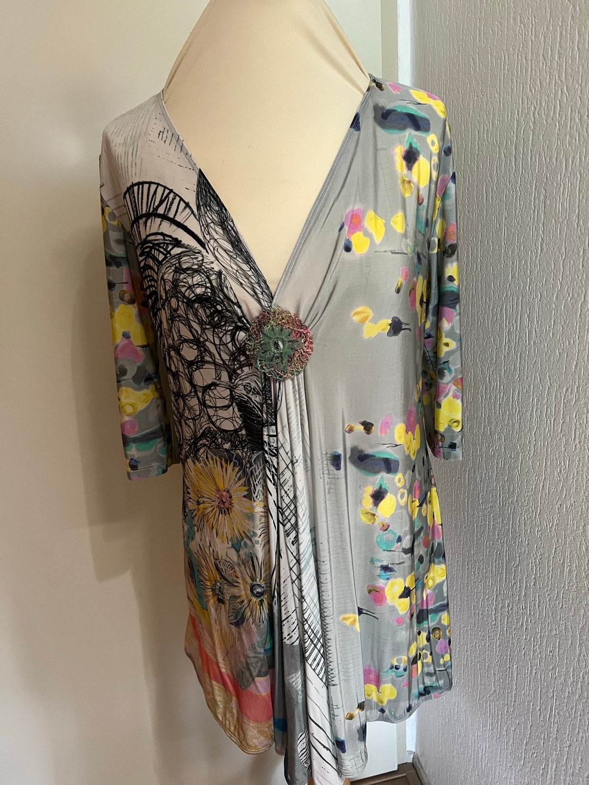 Save the Queen tuniek, zgan, Ophalen of Verzenden, Zo goed als nieuw, Meerkleurig, Lange mouw