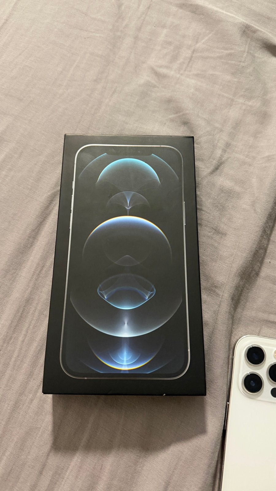Apple iPhone 12 Pro Max 128GB Wit/Zilver, Telecommunicatie, Mobiele telefoons | Apple iPhone, Ophalen, 128 GB, Wit, IPhone 12 Pro Max