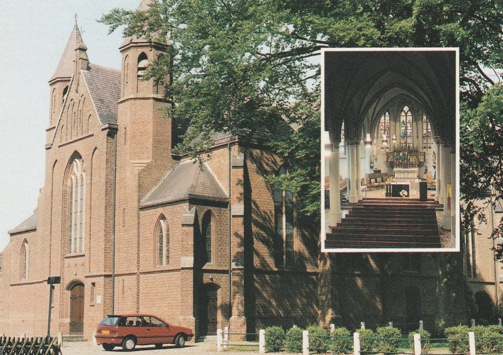 Ter Apel  R.K.Kerk, Ophalen of Verzenden, 1960 tot 1980, Gelopen, Groningen