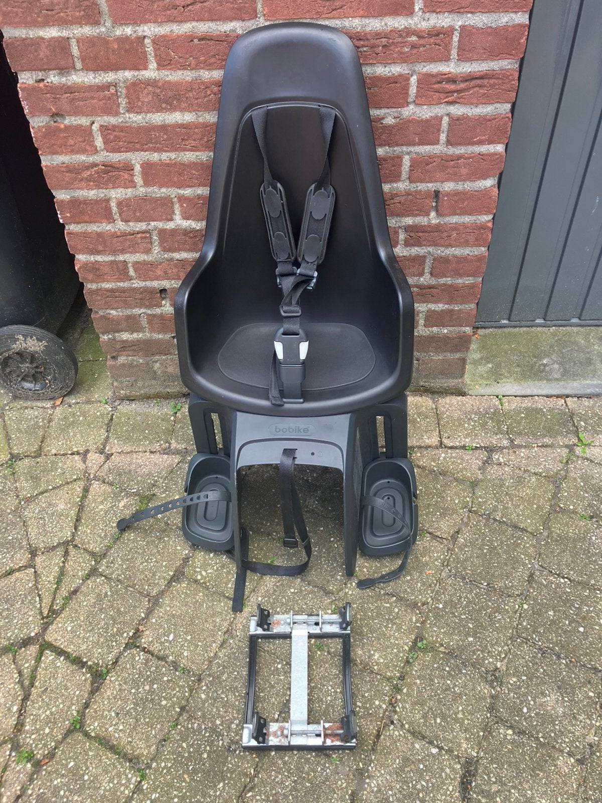 Kinderzitje achter bobike, Ophalen, Zo goed als nieuw