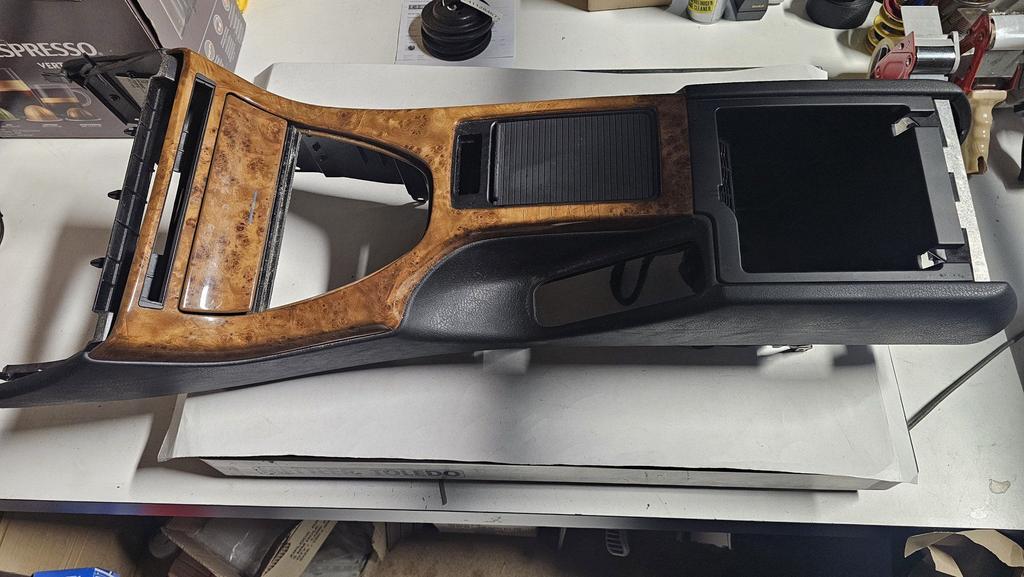 Middenconsole met bekerhouder voorzijde BMW X5 E53, Auto-onderdelen, Interieur en Bekleding, Gebruikt, -, Ophalen of Verzenden
