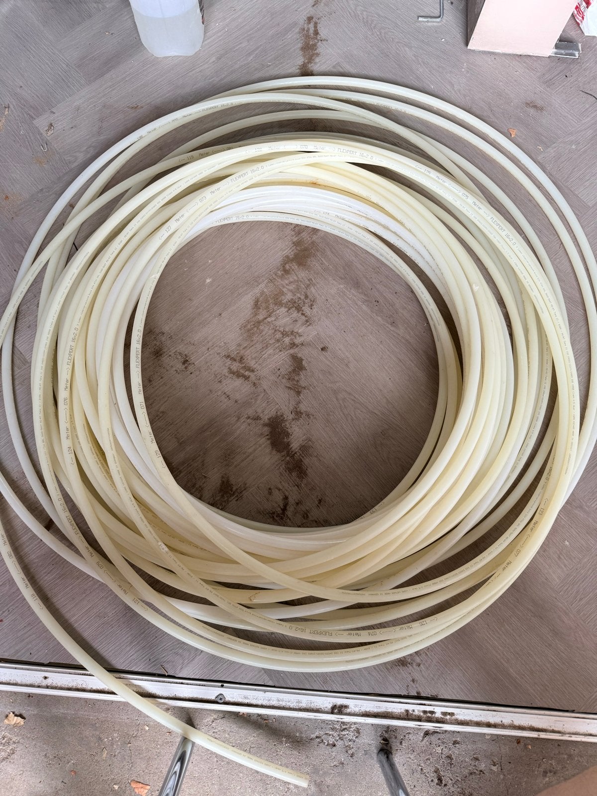 Flexpert 16x2.0 vloerverwarmingsbuis, Ophalen, Pvc, Minder dan 20 mm, 6 meter of meer