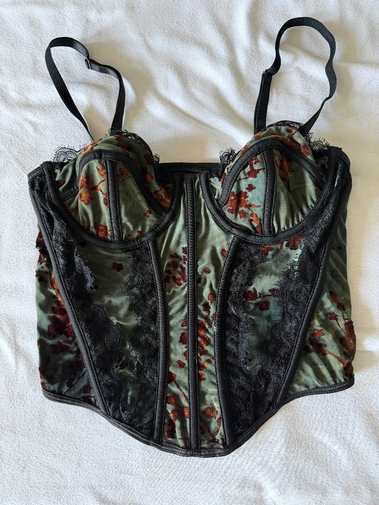 Korset, Shein, Verzenden, Zwart, Body of Korset