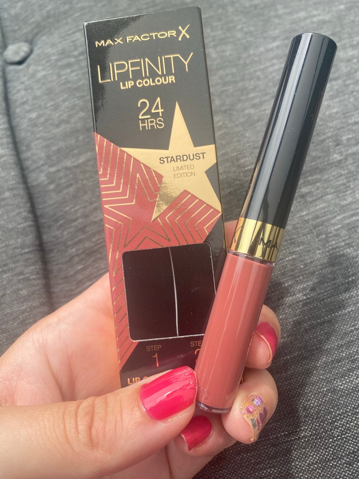 Max Factor Lipfinity Lip Colour 82 Stardust (zonder topcoat), Lippen, Verzenden, Nieuw, Make-up