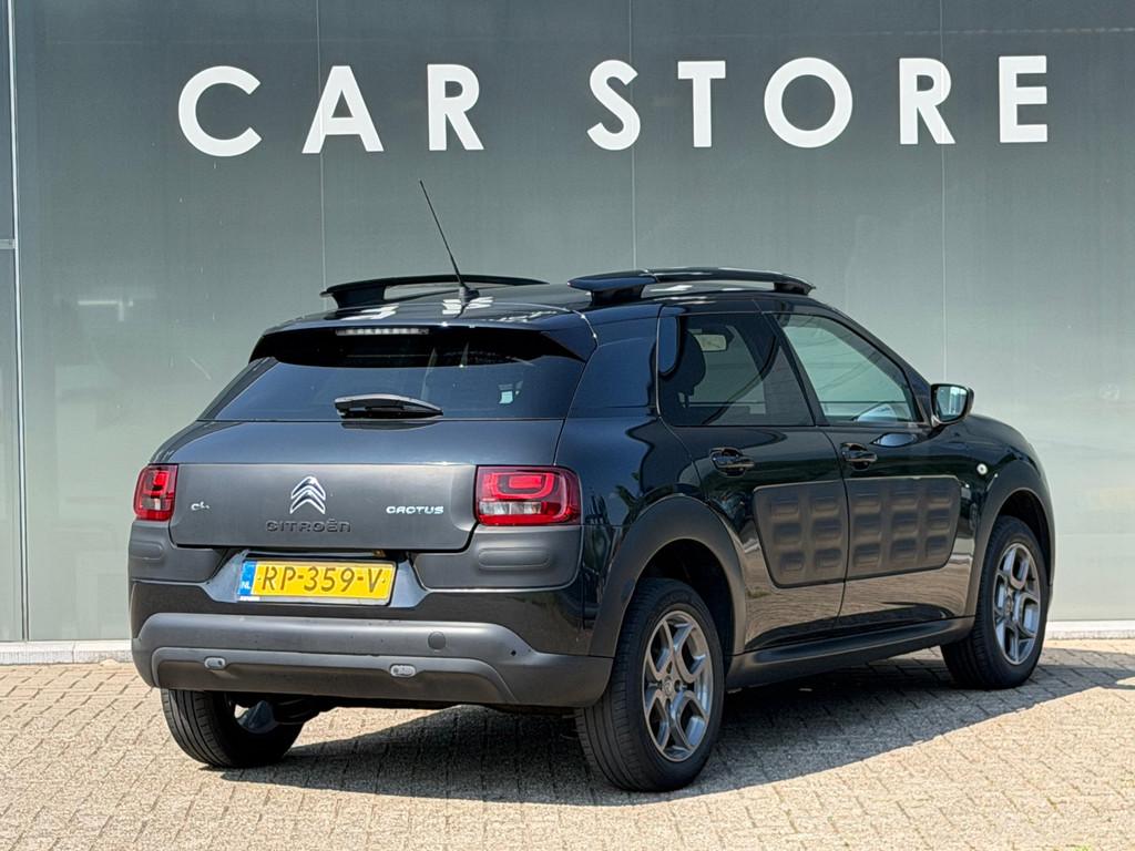 Citroen C4 Cactus 1.2 PureTech Shine Navi|Camera|Cruise, Voorwielaandrijving, Stof, Gebruikt, 1199 cc
