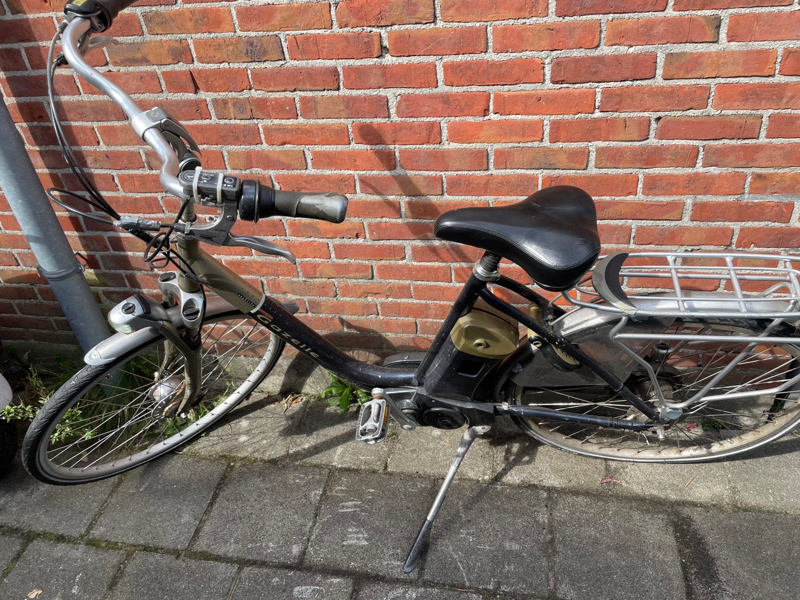 Gazelle easy gilder elektrische fiets, Fietsen en Brommers, Fietsen | Tandems, 55 cm of meer, Ophalen, Gebruikt, Minder dan 10 versnellingen