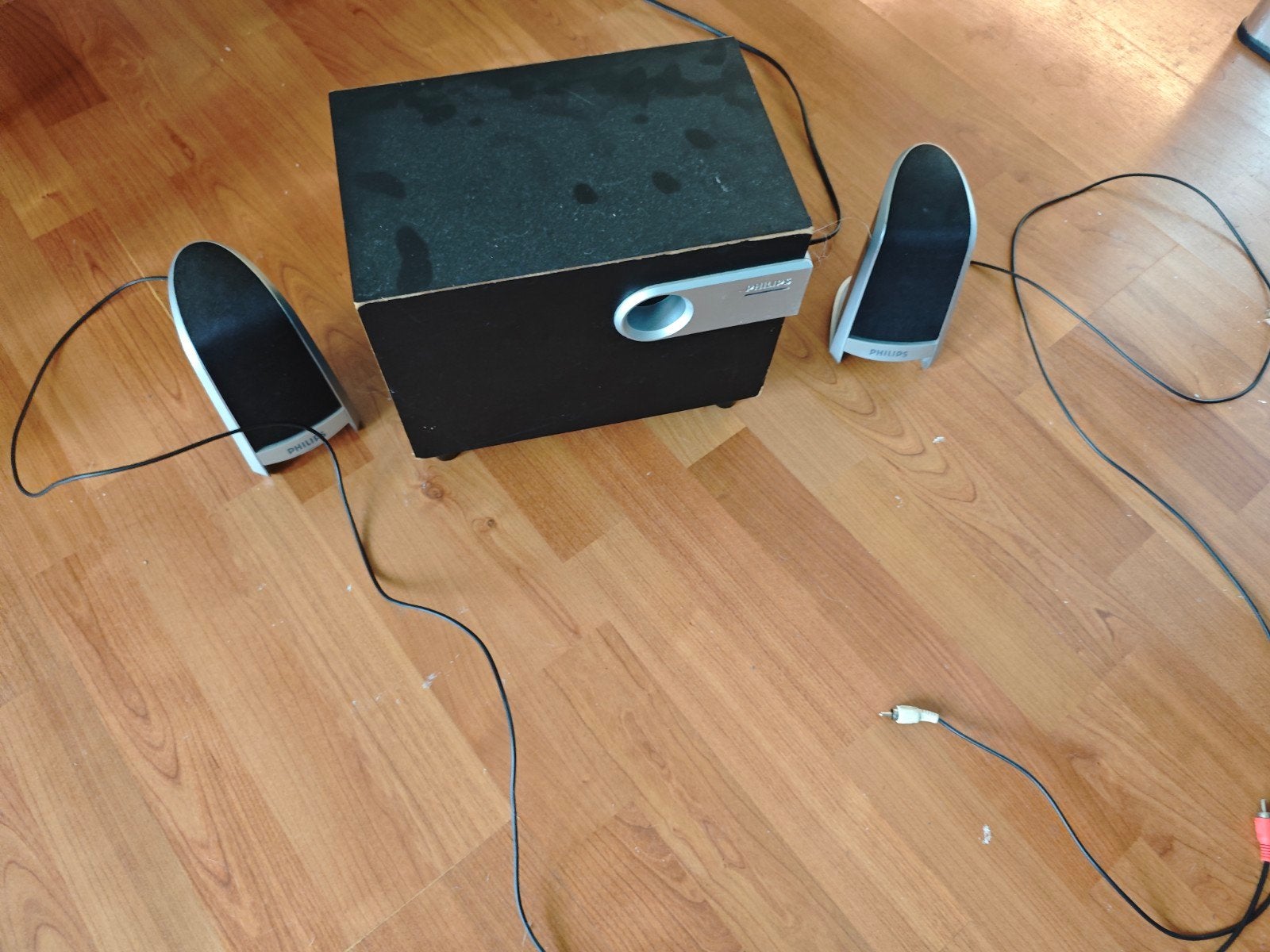 Philips computer speakers, Computers en Software, Pc speakers, Ophalen, Gebruikt