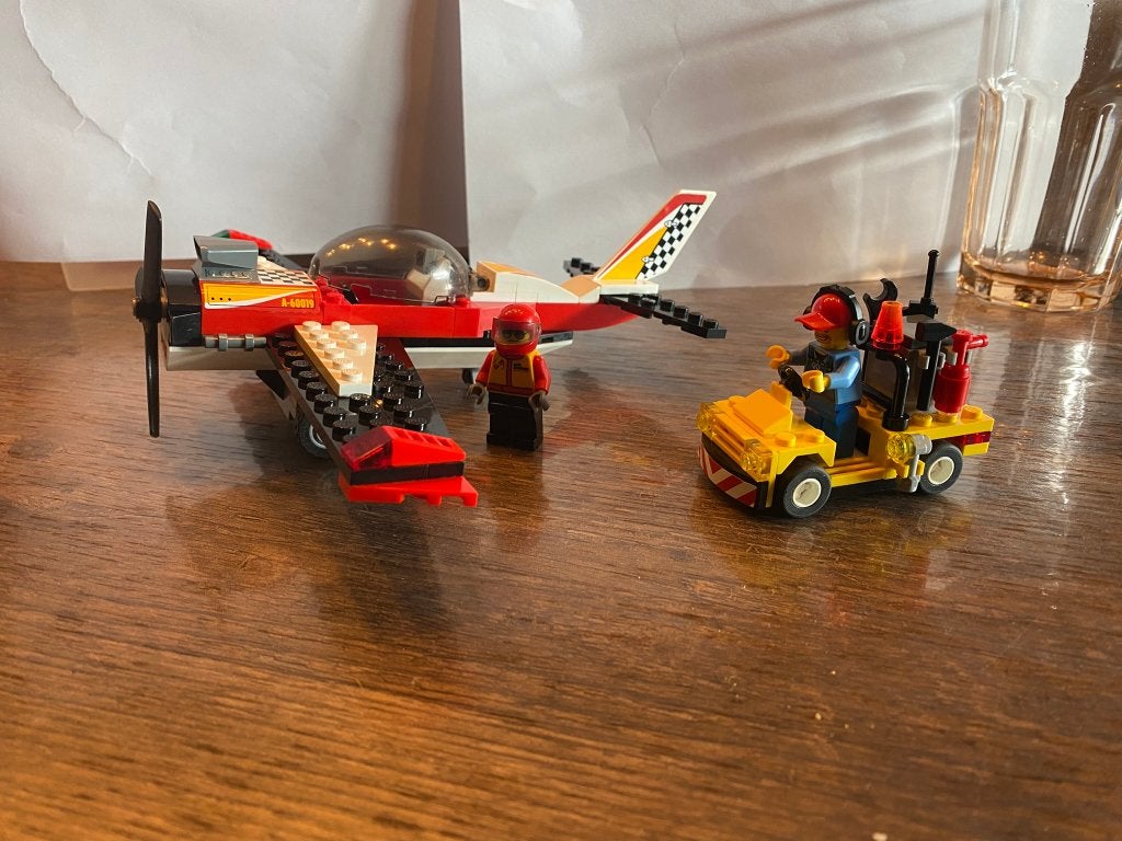LEGO 60019 – Straaljager, Lego, Ophalen of Verzenden, Zo goed als nieuw, Compleet