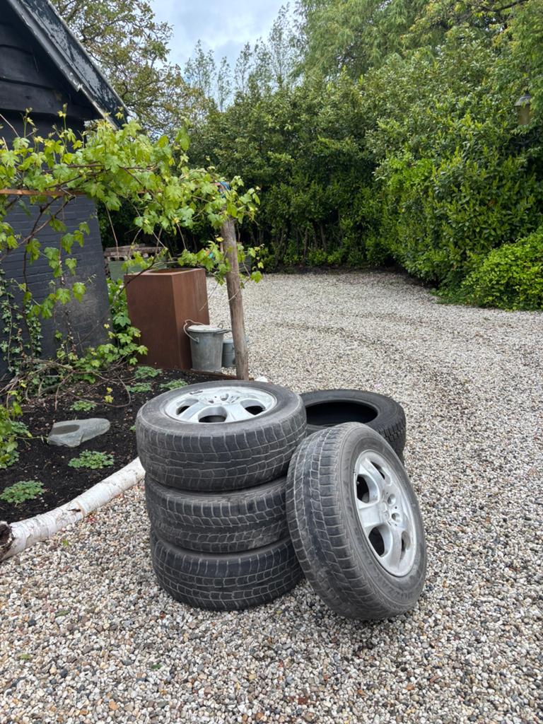 MB set 235/65r17, Ophalen
