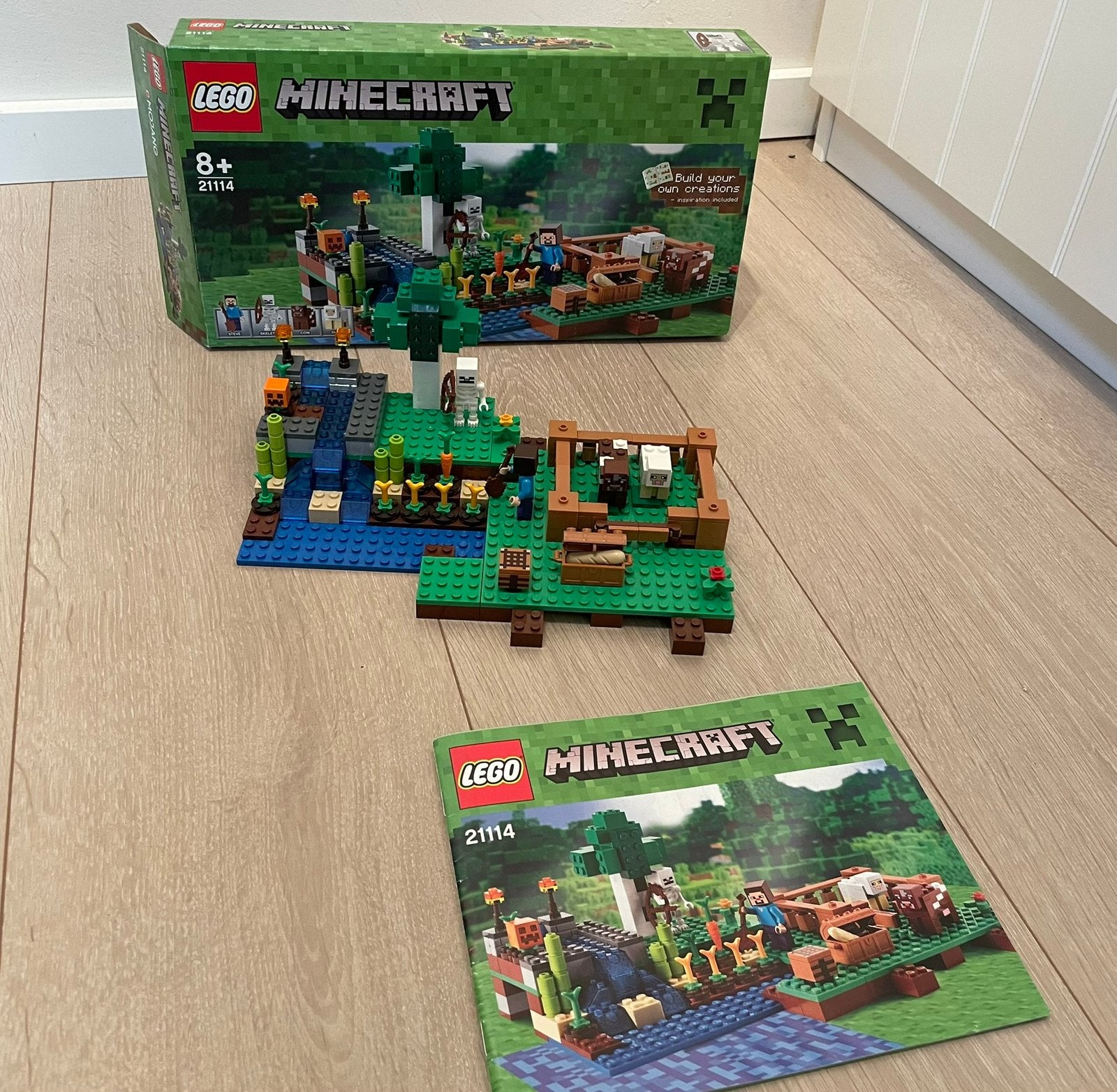 Lego Minecraft 21114 - De kwekerij, Inclusief instructies, Minecraft, Lego, Ophalen of Verzenden