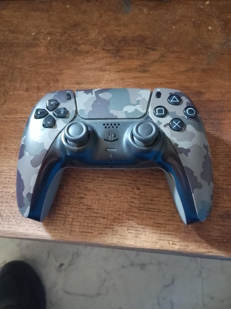 PlayStation 5 DualSense Controller Camouflage, Ophalen of Verzenden, Gebruikt