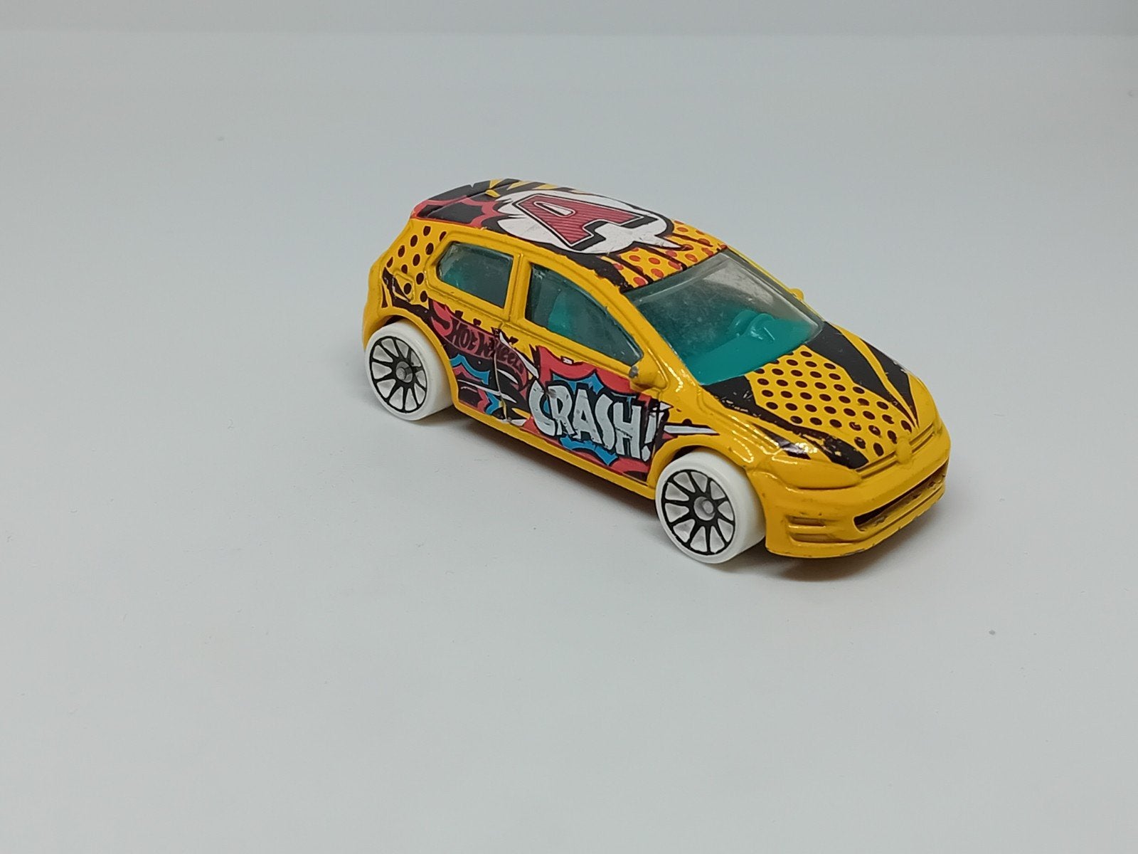 Hot Wheels Volkswagen Golf MK7, Ophalen of Verzenden, Gebruikt, Auto