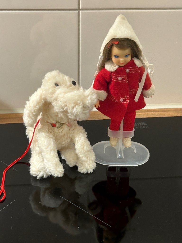 Vintage barbie Tutti Me and my Dog jaren 60, Ophalen of Verzenden, Zo goed als nieuw, Fashion Doll