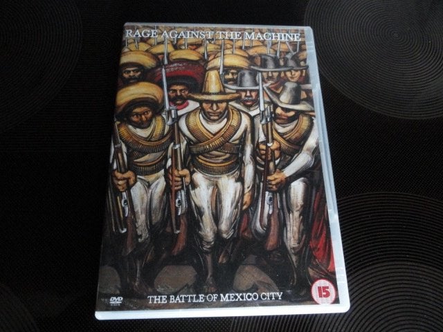 DVD Rage Against The Machine - The Battle Of Mexico City, Alle leeftijden, Verzenden, Zo goed als nieuw
