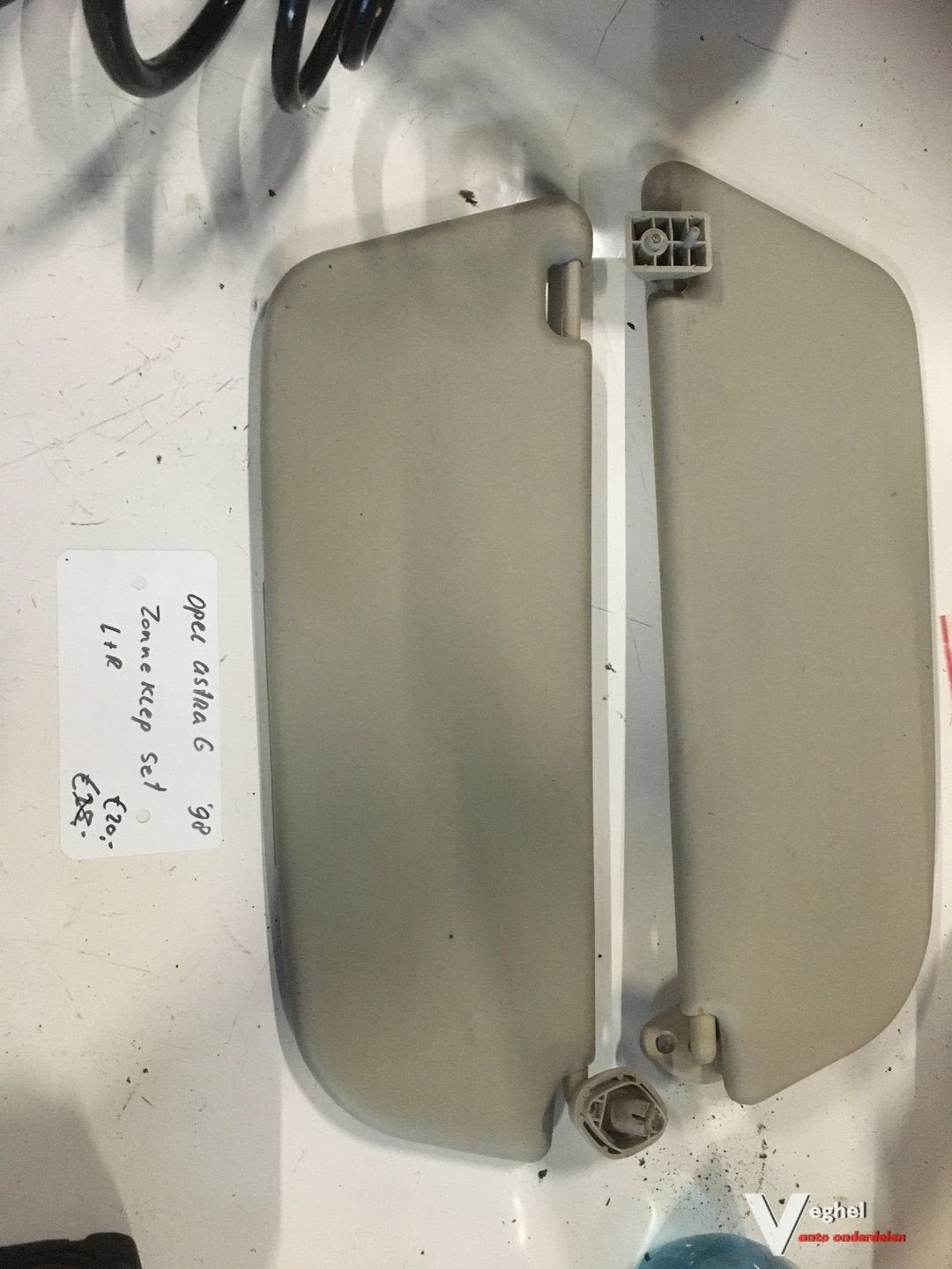 Opel Astra G 1998 1.6 8v Zonnekleppen set, Gebruikt, -, -, Ophalen of Verzenden