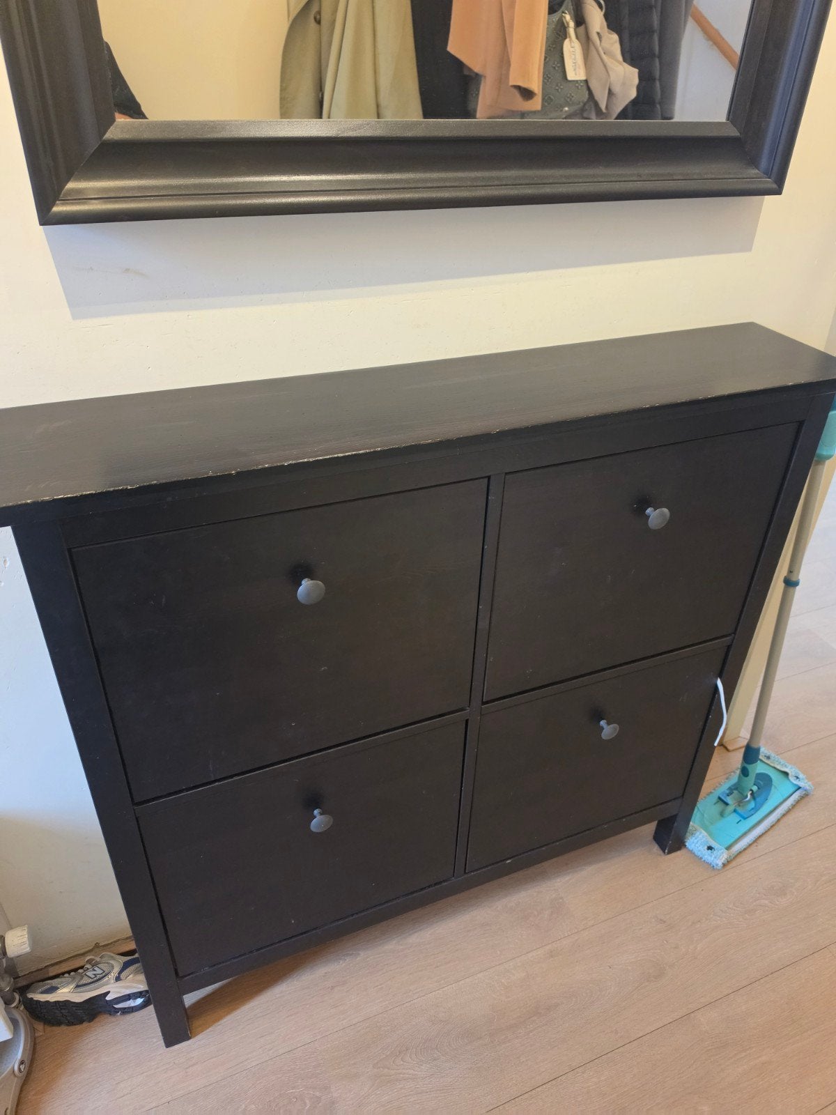 IKEA schoenenkast met 4 vakken - 106x22x101 cm, Huis en Inrichting, Ophalen of Verzenden, Gebruikt