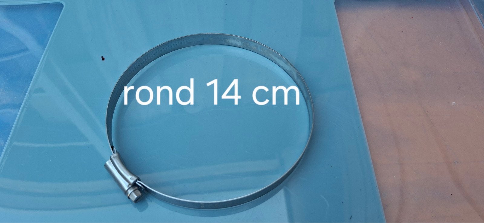 10x RVS Slangklemmen Rond 14cm, Ophalen of Verzenden