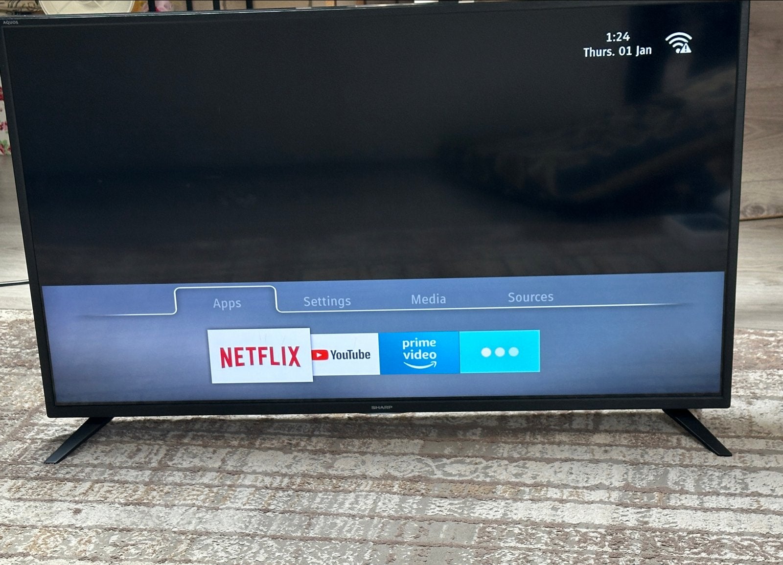 Sharp 40BJ5E Smart TV 40 inch Full HD LED TV, Audio, Tv en Foto, Televisies, Zo goed als nieuw, LED, 100 cm of meer, Full HD (1080p)