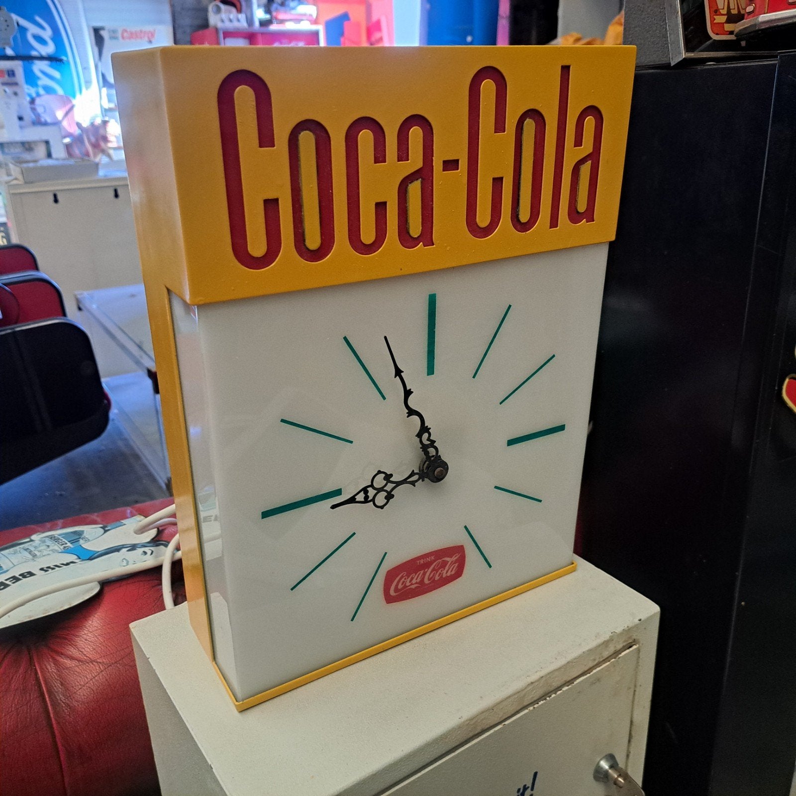 Coca-cola Vintage klokje '70, Ophalen of Verzenden, Gebruikt