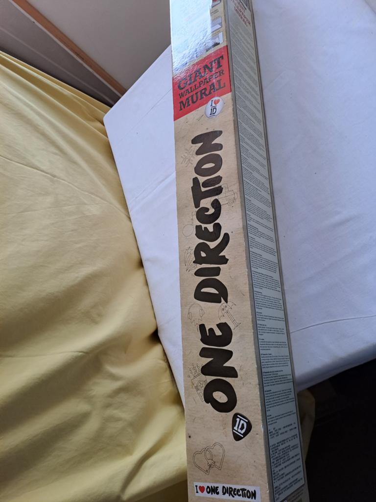 Muur behang van One Direction met oa Harry Stiles, Ophalen of Verzenden, Nieuw, Eenpersoons