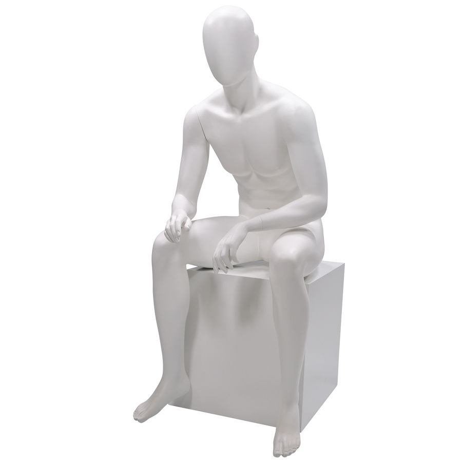 Etalagepoppen Faceless Set man+vrouw, Hobby en Vrije tijd, Verzenden, Zo goed als nieuw, Paspop