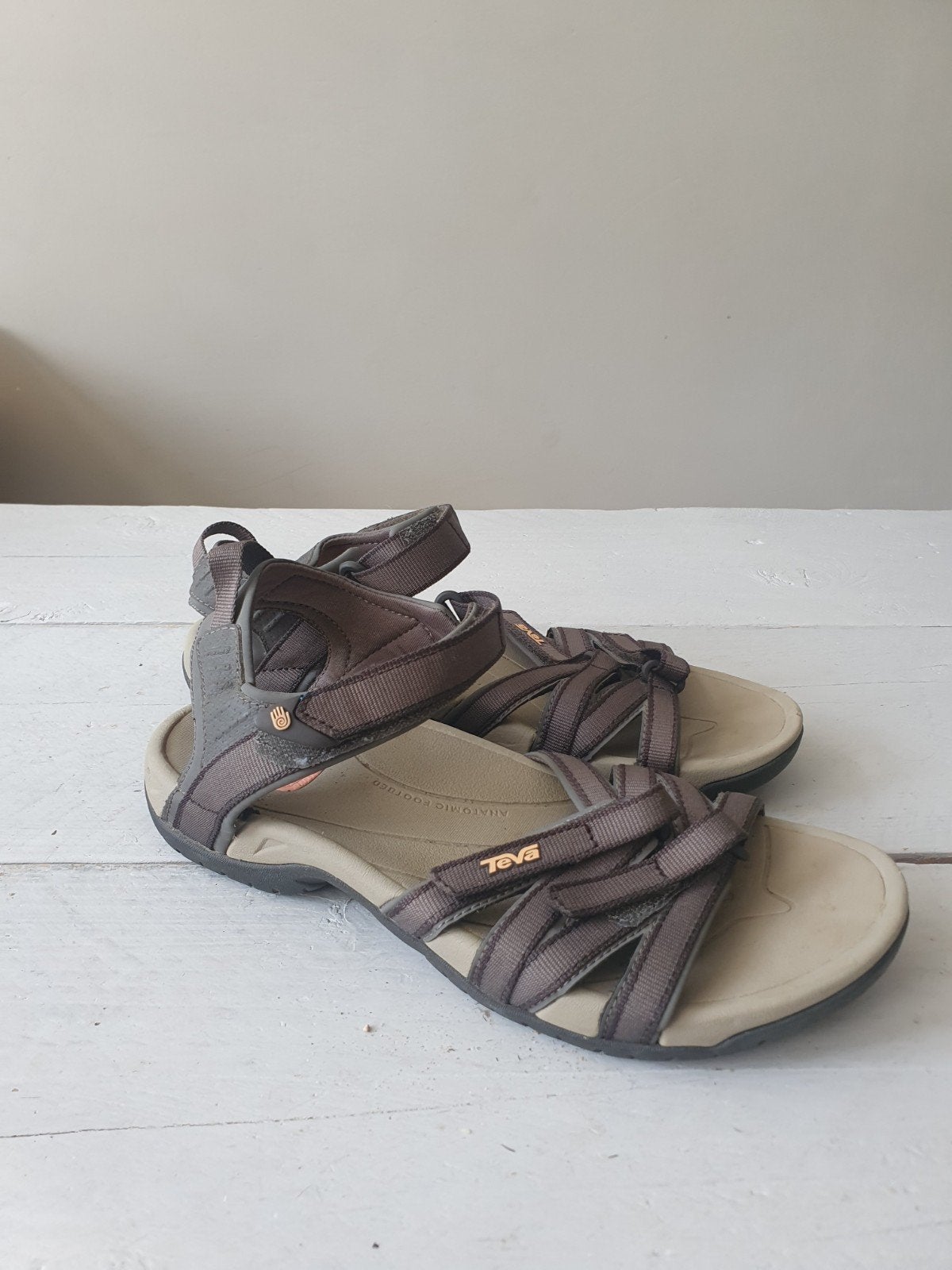 Teva sandalen maat 40, Kleding | Dames, Schoenen, Bruin, Zo goed als nieuw, Teva, Sandalen of Muiltjes