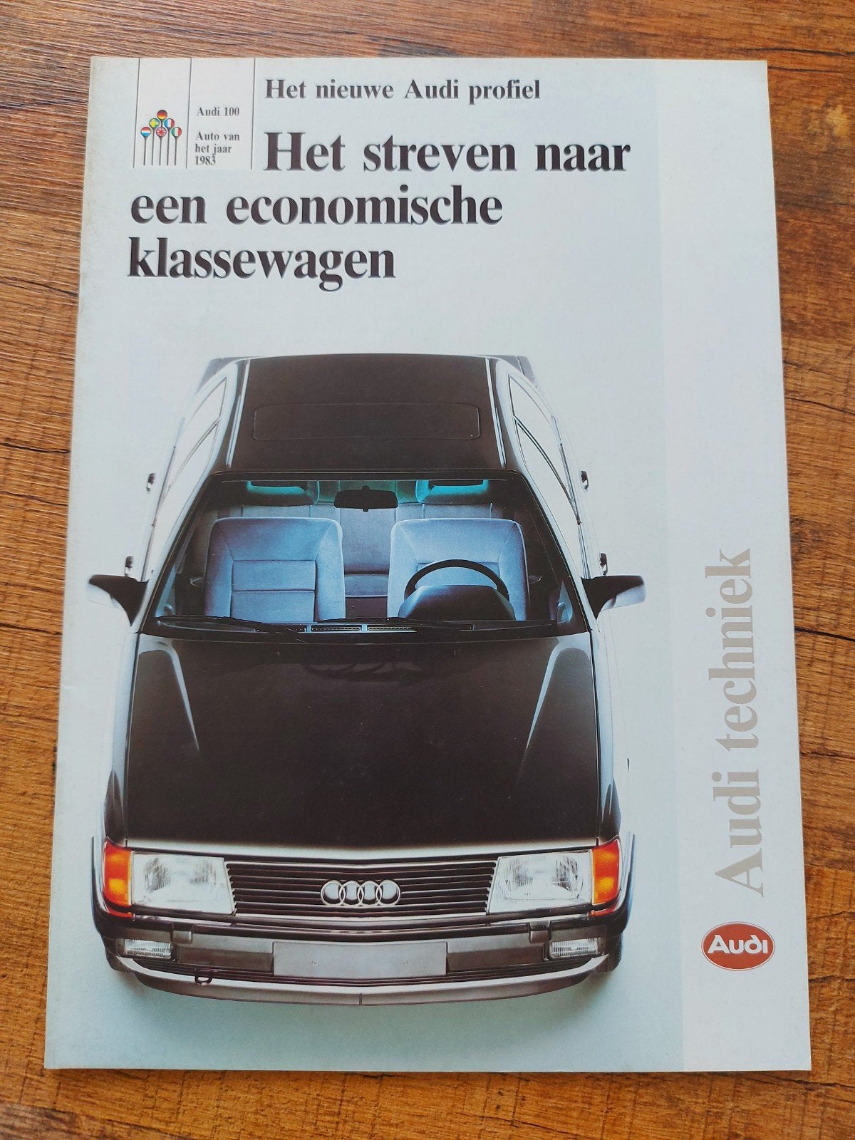 Audi informatieve folder, Ophalen of Verzenden, Zo goed als nieuw, Audi