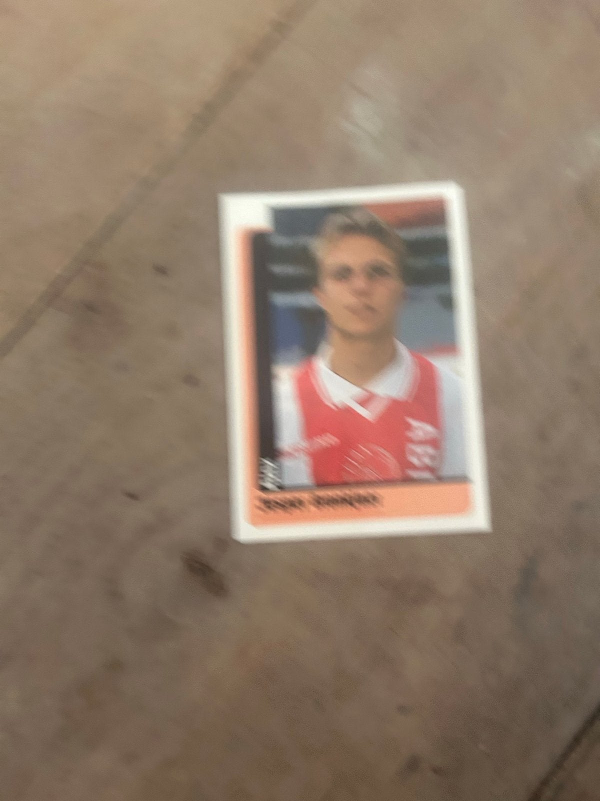 Panini Voetbal 99 Plaatje - Jesper Gronkjaer Ajax, Ophalen of Verzenden, Zo goed als nieuw, Sticker