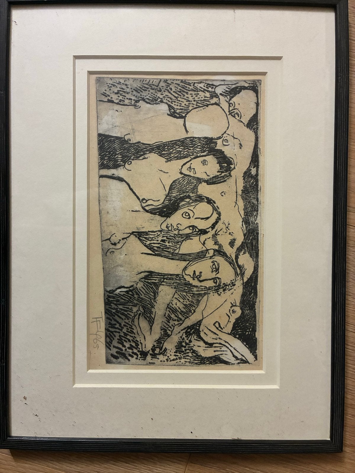 Collectie van 25 etsen THEO FORRER, Antiek en Kunst, Dagelijks leven, Ophalen of Verzenden, Gesigneerd, 1950 - 1999