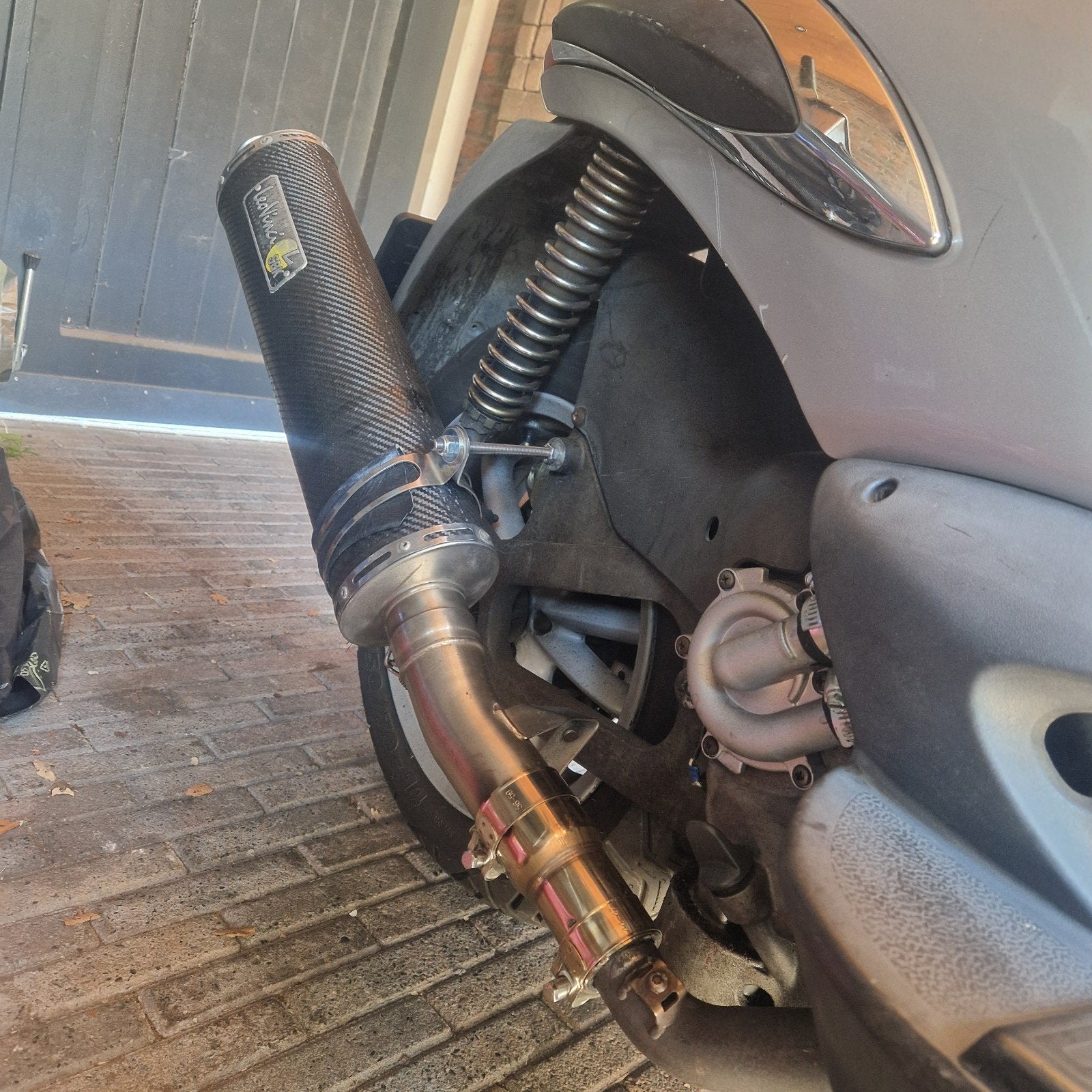 leovince sbk carbon piaggio beverly 500, Ophalen, Uitlaat, Piaggio