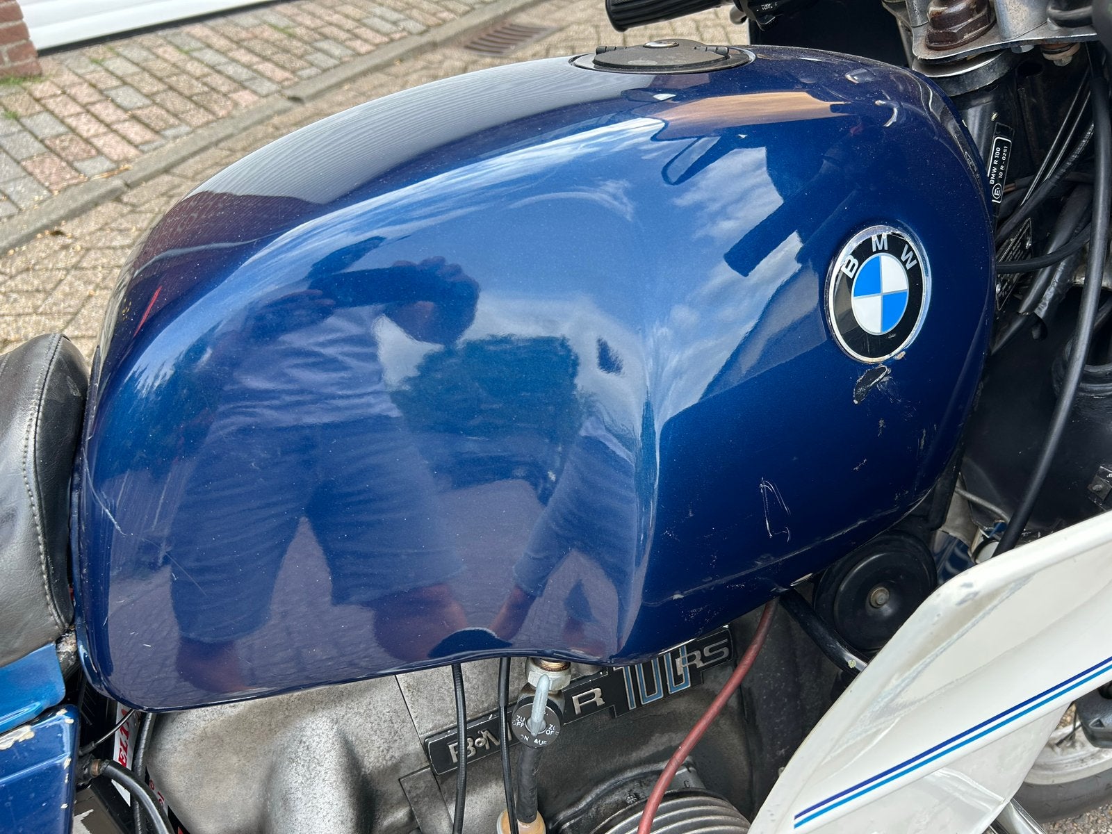Foto 18 van BMW R100 RS - 1977 - Nieuwe accu, gereviseerde voorvorken