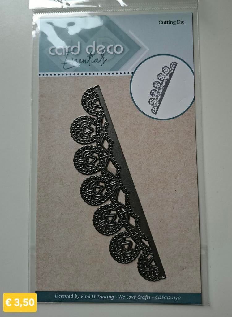 Snijmal Card Deco, Ophalen of Verzenden, Nieuw, Overige thema's, Pons of Mal