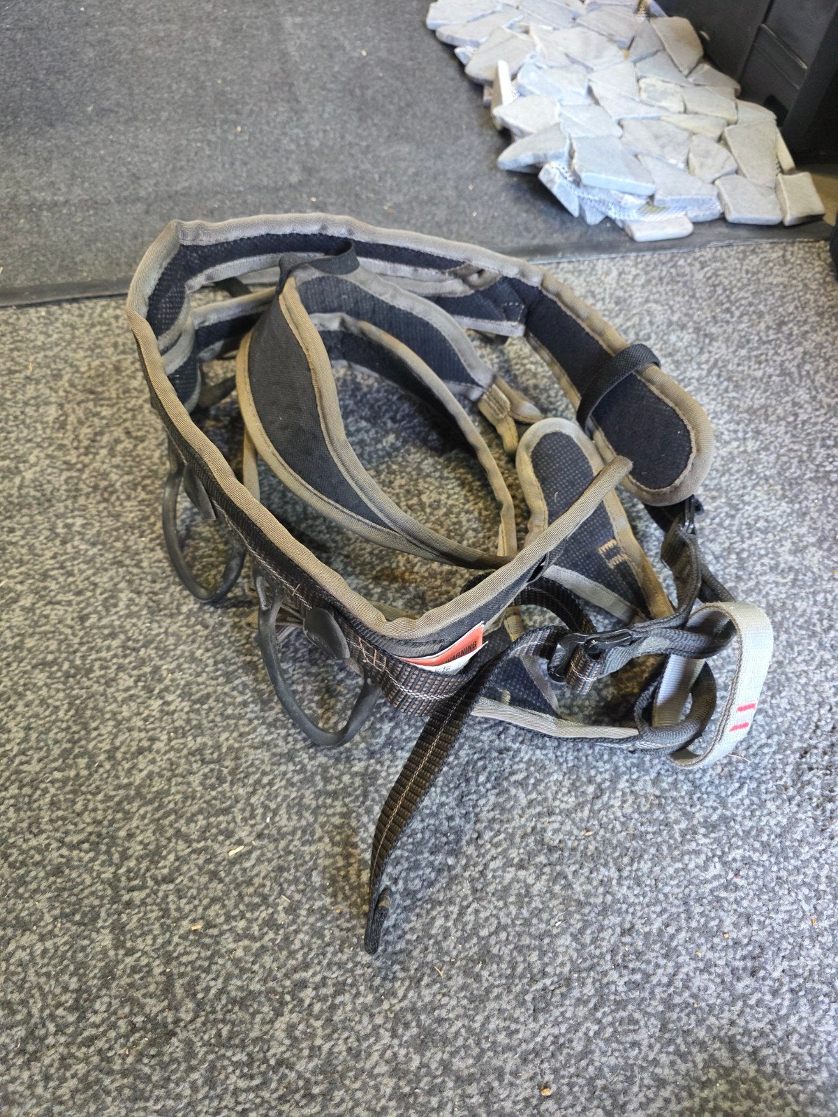 Petzl Calidris C57 Klimharnas - Maat XS-M, Ophalen of Verzenden, Gebruikt, Klimsport-accessoire