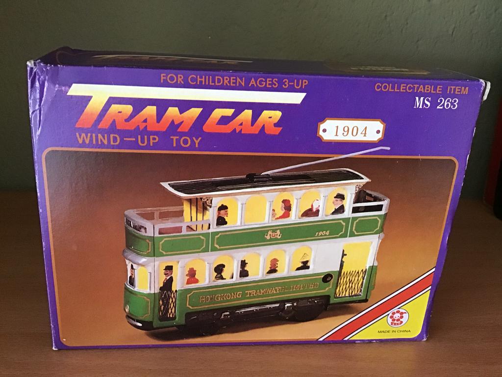 Tram Car Wind-Up Toy - Hong Kong Tramways Limited, Ophalen of Verzenden, Nieuw