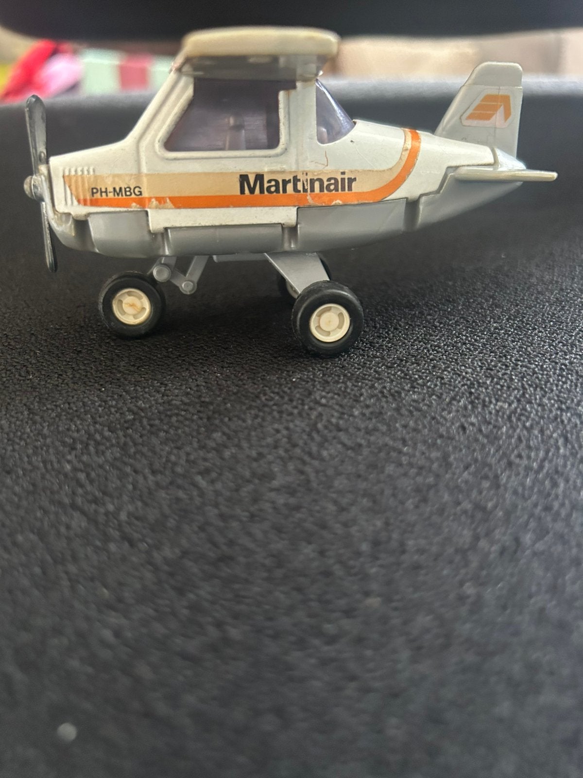 Vintage Martinair vliegtuigje (made in Japan), Ophalen of Verzenden, Gebruikt
