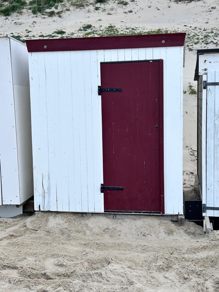 Strandhuisje inclusief standplaats Dishoek, Ophalen, Gebruikt