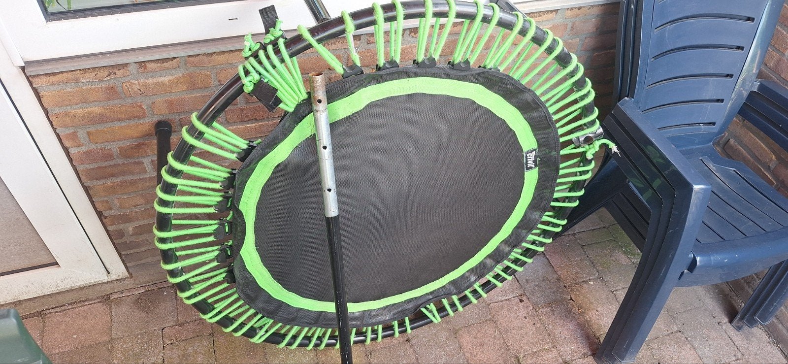Jumping fitness trampoline, Ophalen