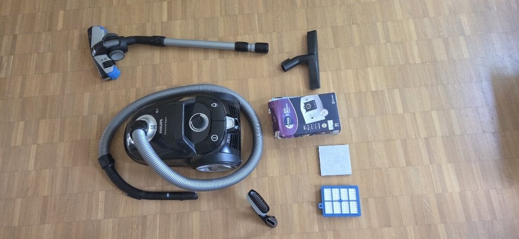 Philips stofzuiger, Witgoed en Apparatuur, Stofzuigers, Ophalen of Verzenden, Gebruikt, Steelstofzuiger, Philips