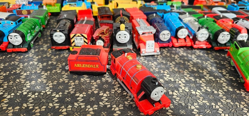 Thomas de trein Trackmaster Mike, Kinderen en Baby's, Speelgoed | Thomas de Trein, Zo goed als nieuw, Ophalen of Verzenden