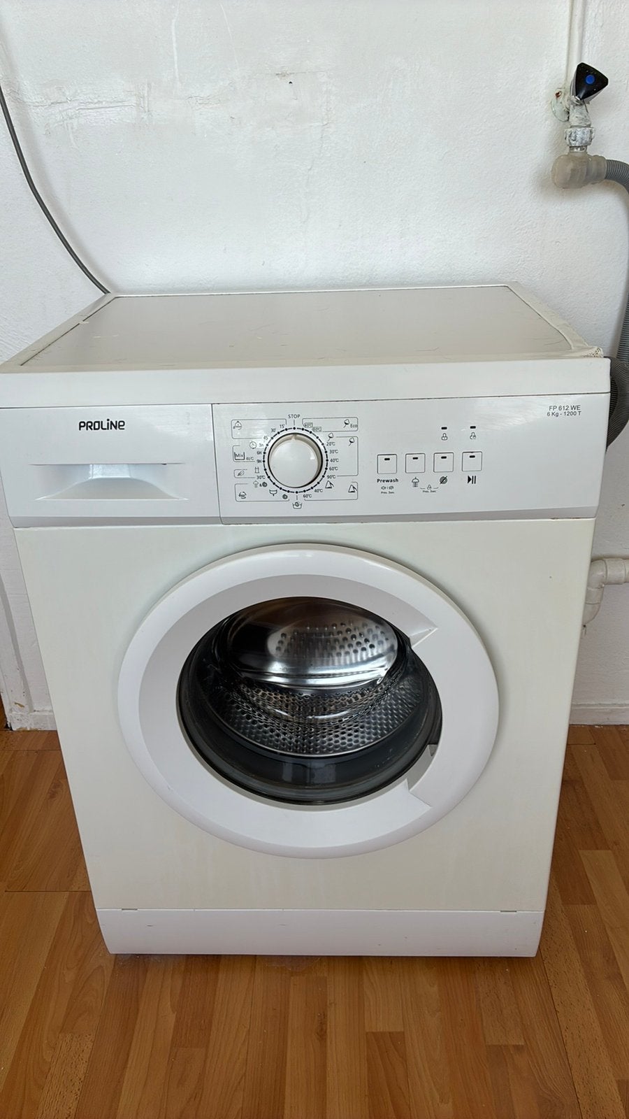 Proline wasmachine 6KG, 1200 tot 1600 toeren, 4 tot 6 kg, Ophalen of Verzenden, Zo goed als nieuw