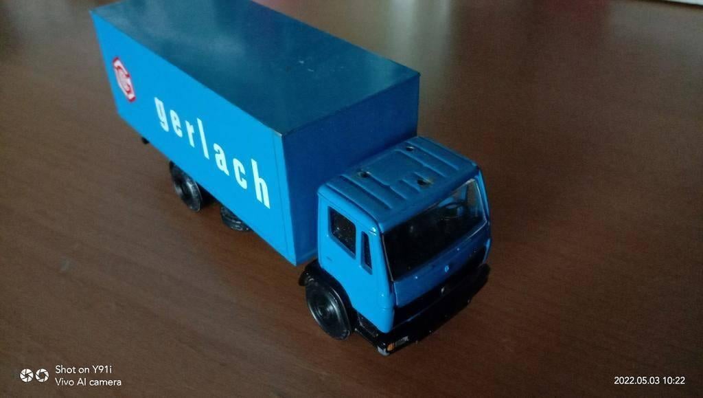Nzg Bakwagen Gerlach, Hobby en Vrije tijd, Modelauto's | 1:50, Verzenden, Zo goed als nieuw, Bus of Vrachtwagen, NZG