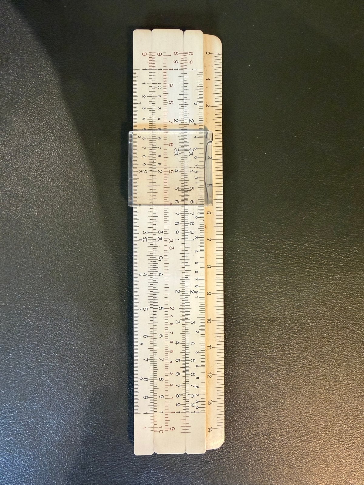 Antieke rekenliniaal A.W. Faber Castell 67/87 RIETZ, Ophalen of Verzenden