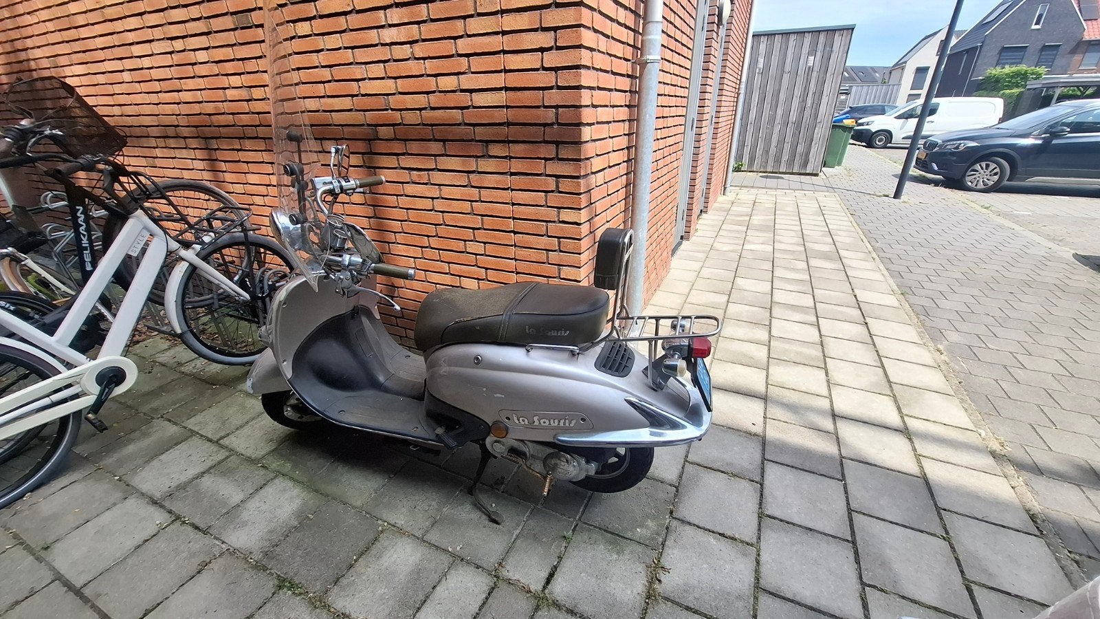 Scooter opknapper / stilstaand - La Souris, Fietsen en Brommers, Scooters | Vespa, Ophalen, Gebruikt, Benzine, Overige modellen