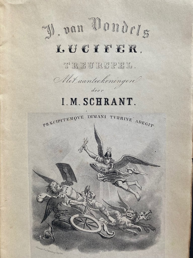 Vondel, Lucifer, Ophalen of Verzenden, Joost van den Vondel