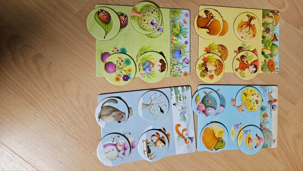 Djeco lotto spel 4 seizoenen, Kinderen en Baby's, Speelgoed | Educatief en Creatief, Ophalen